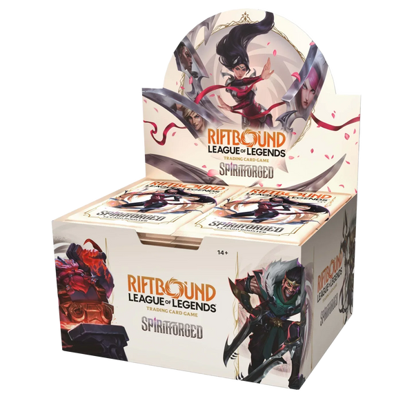 spiritforged booster box preorder Riftbound League of Legends Trading Card Game SpiritForged Booster Pack 14 Cards USV Games Riot Games