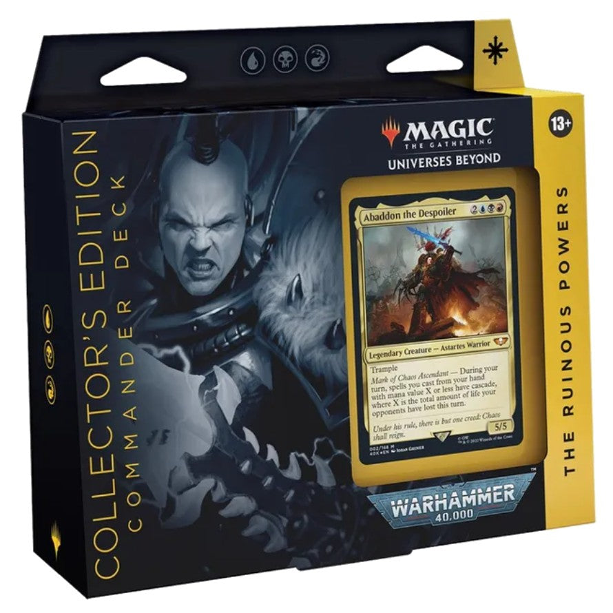 Warhammer 40000 Commander Deck The Ruinous Powers Collectors Edition