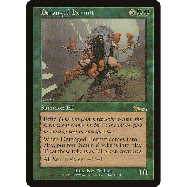 Deranged Hermit - Urza's Legacy