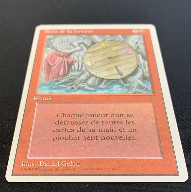Wheel of Fortune - Foreign White Bordered - French