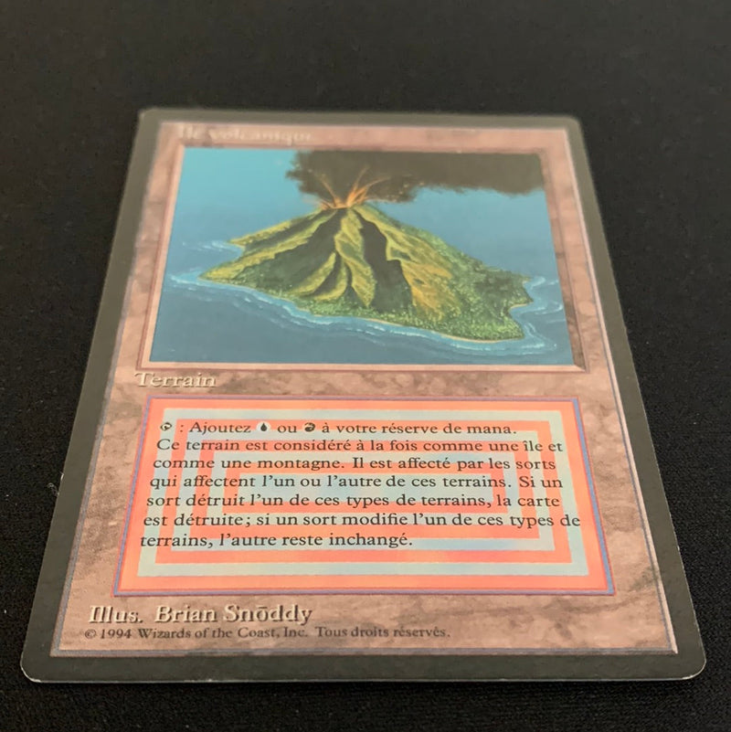 Volcanic Island - Foreign Black Bordered - French