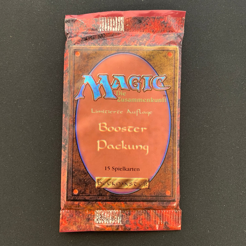 Booster - Foreign Black Bordered - German