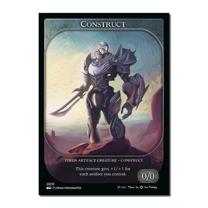 341 Token - Various Artworks Construct (Pack of 3 Token Cards)