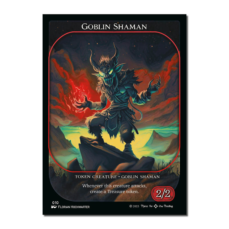 341 Token - Various Artworks Goblin Shaman (Pack of 3 Token Cards)