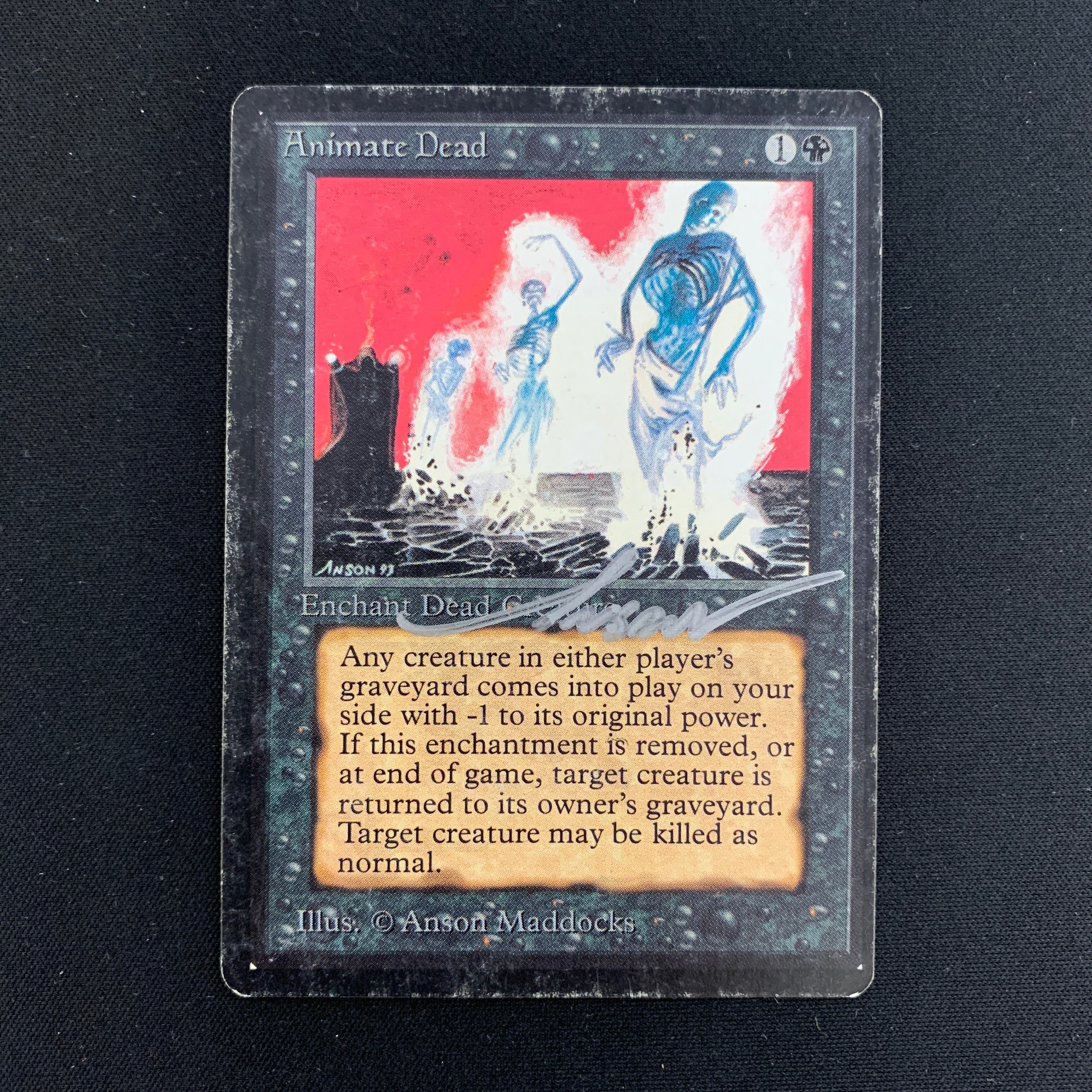 MTG Singles - Animate Dead - Beta - 