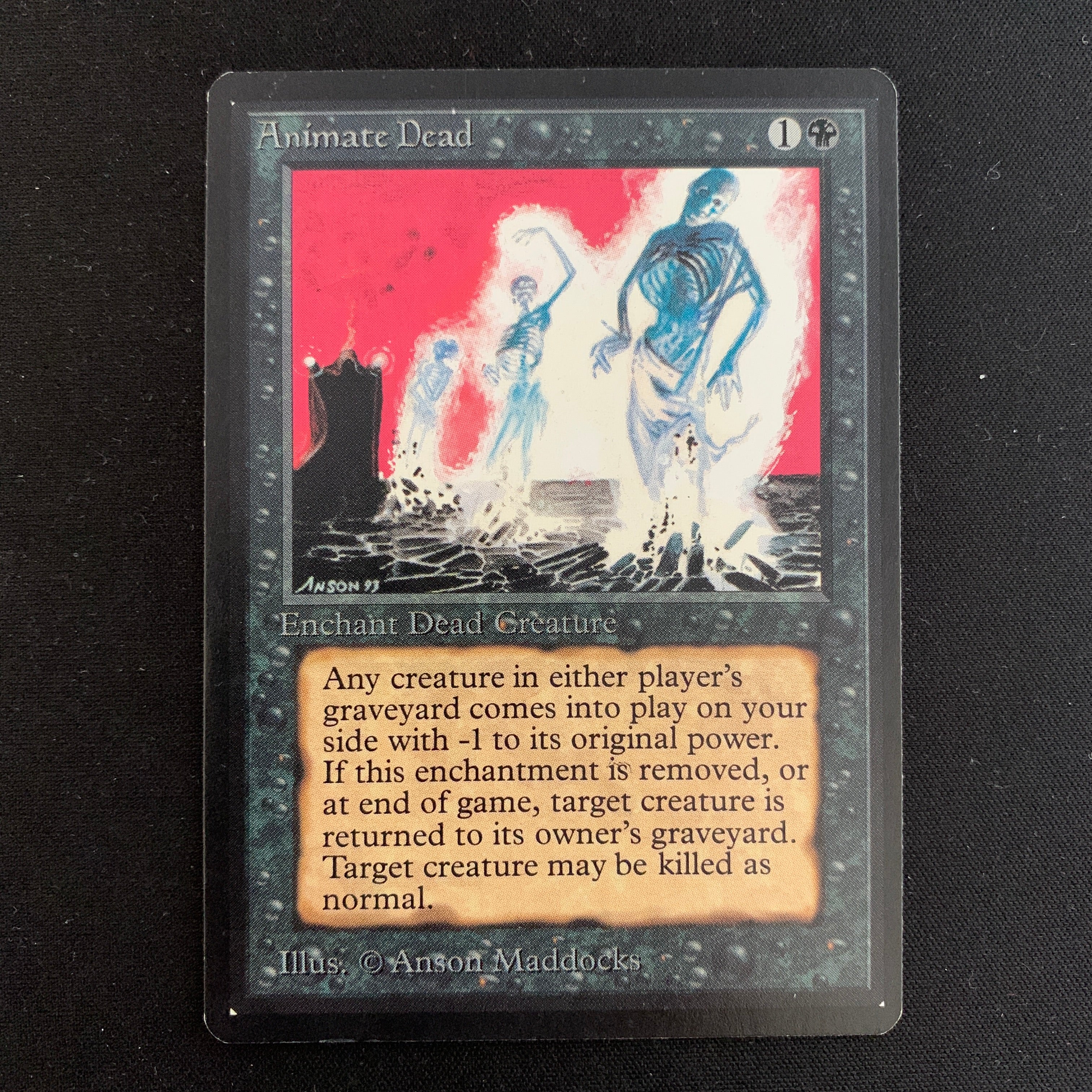 MTG Singles - Animate Dead - Beta - 