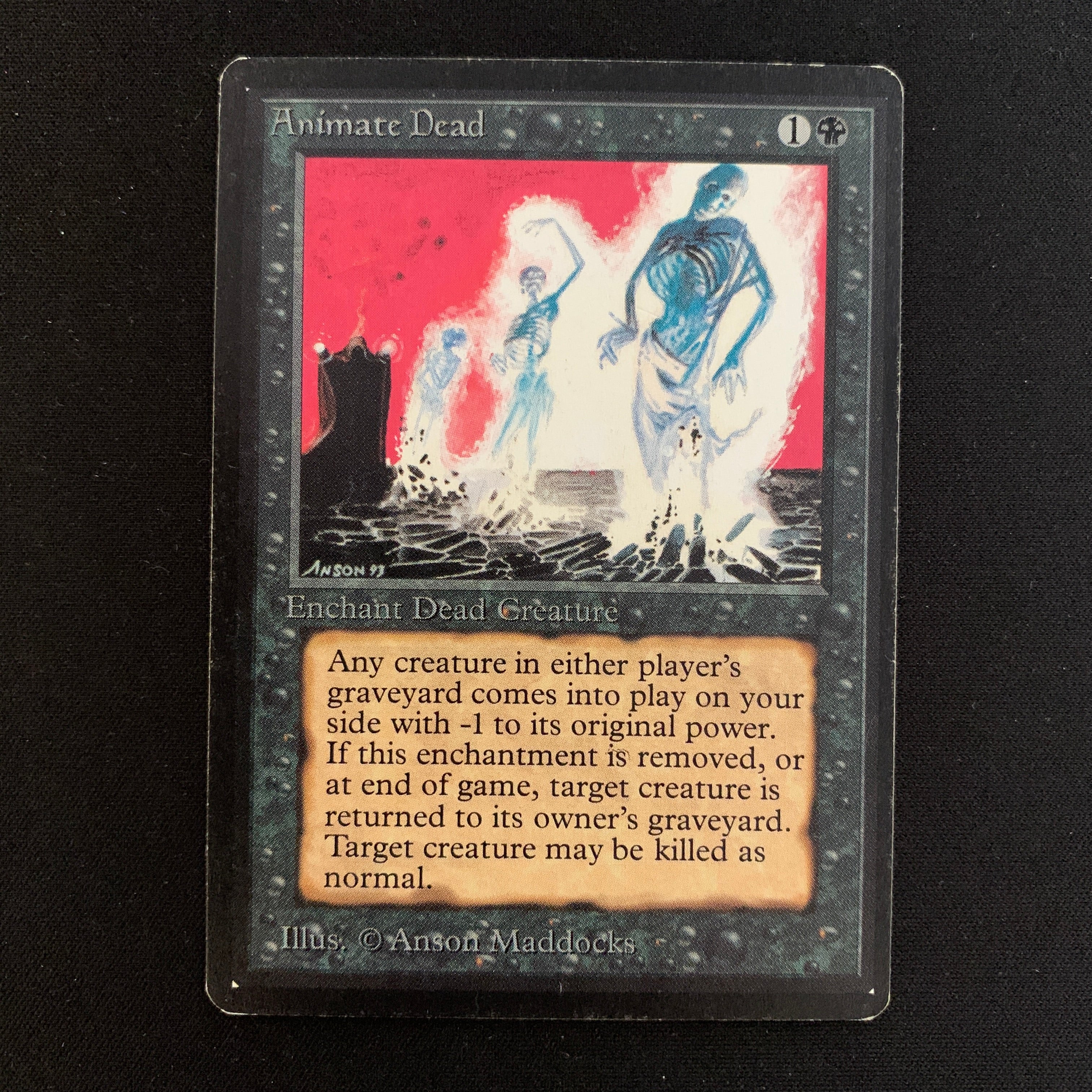 MTG Singles - Animate Dead - Beta - 