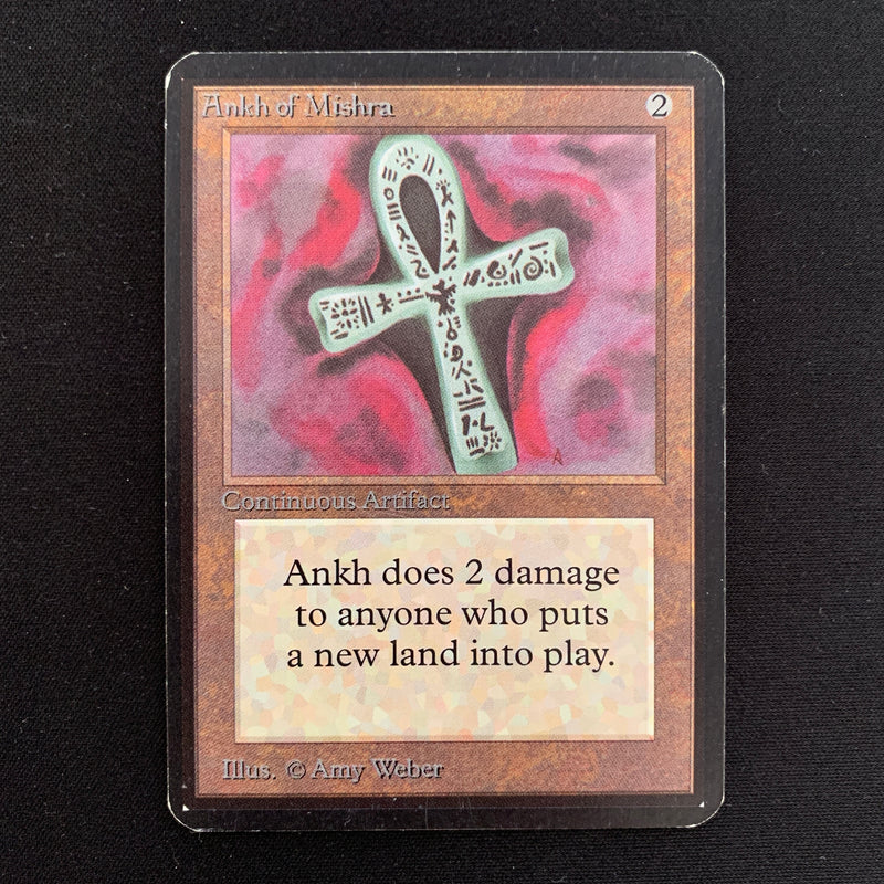 Ankh of Mishra Alpha Magic: The Gathering