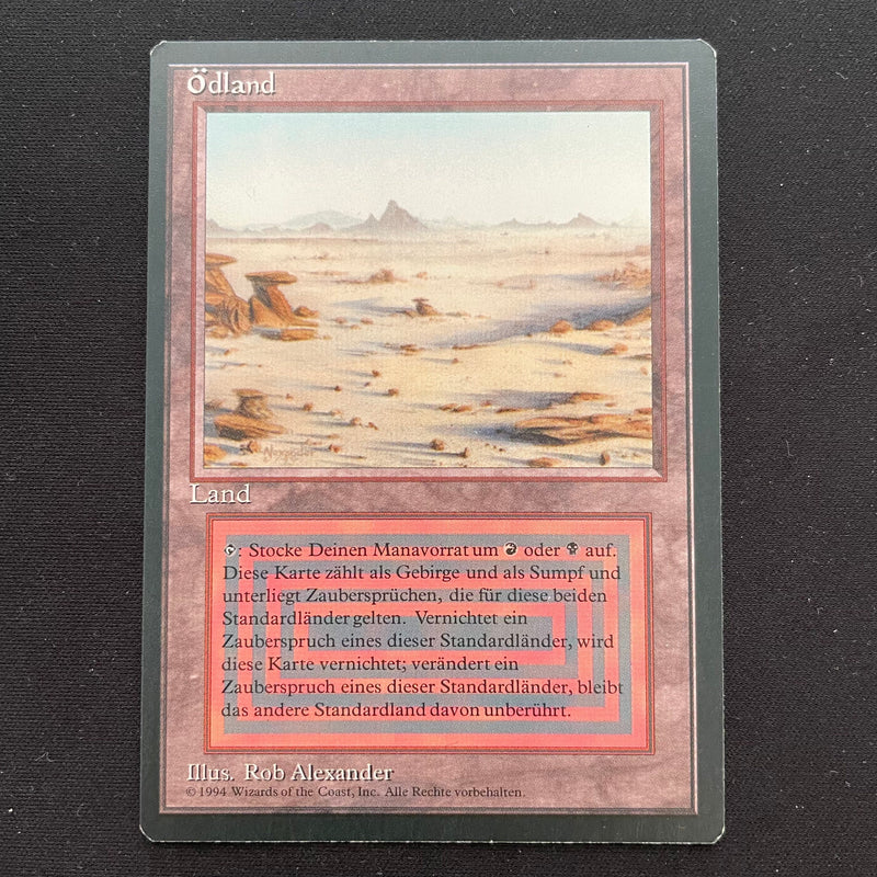 Magic the Gathering Badlands - Foreign Black Bordered - German 