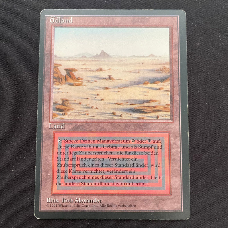 Magic the Gathering Badlands - Foreign Black Bordered - German 