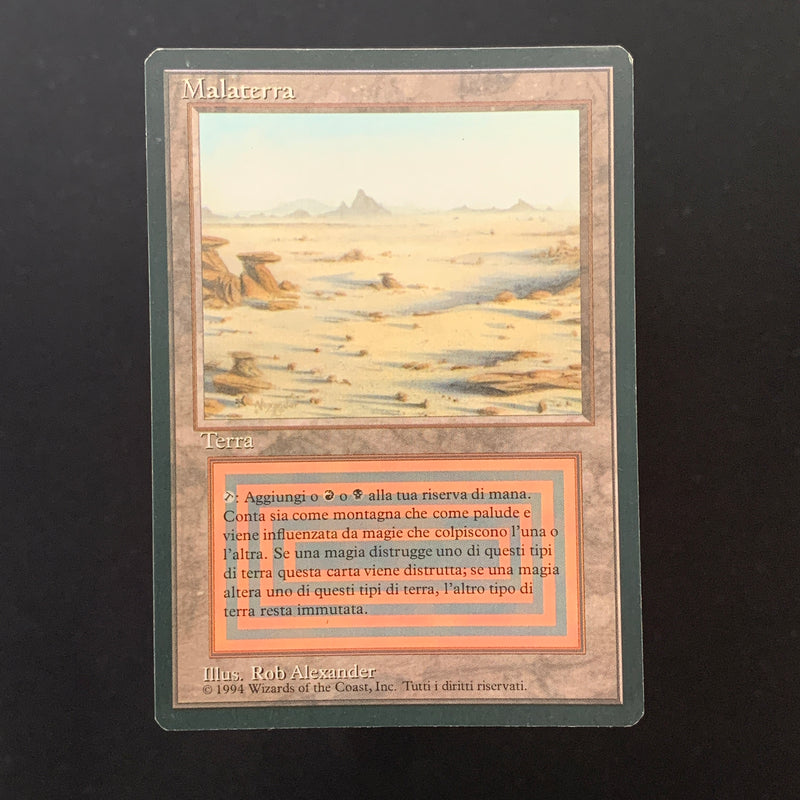 Badlands - Foreign Black Bordered - Italian