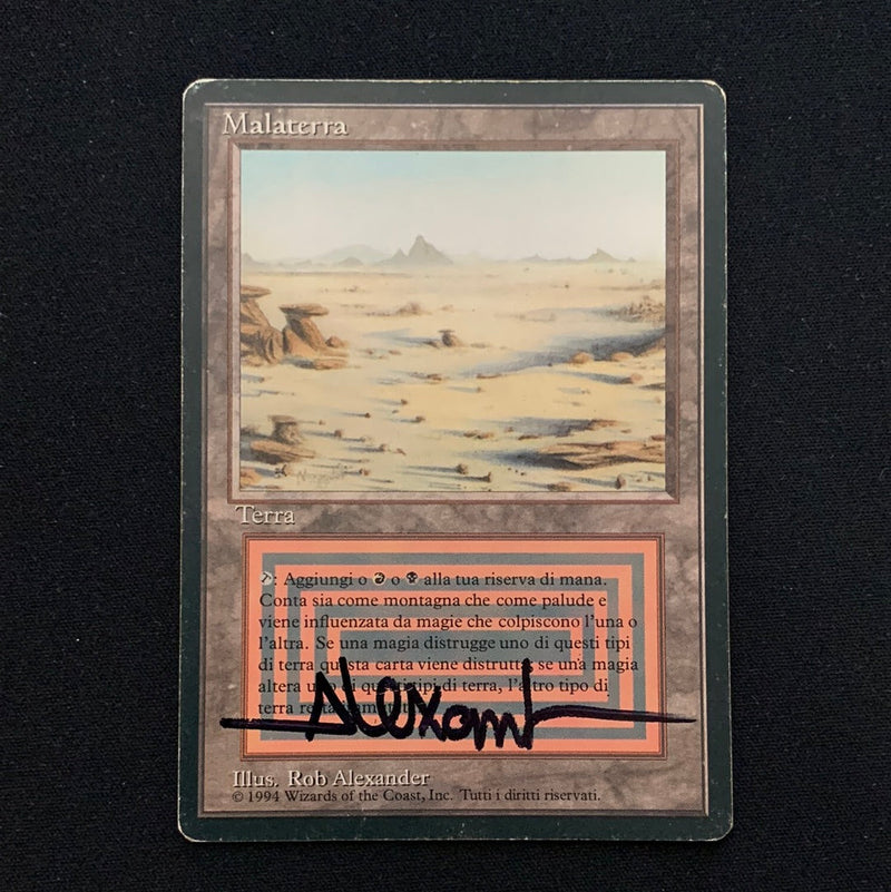 Badlands - Foreign Black Bordered - Italian