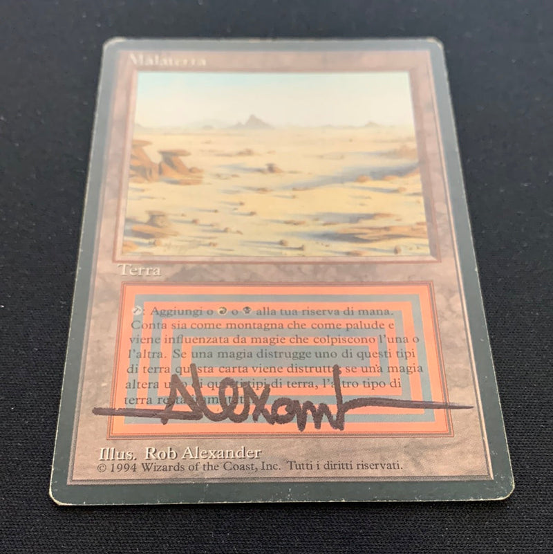 Badlands - Foreign Black Bordered - Italian