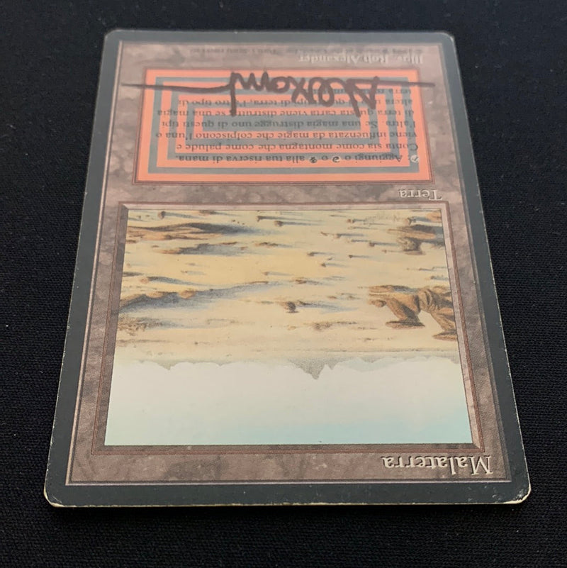 Badlands - Foreign Black Bordered - Italian