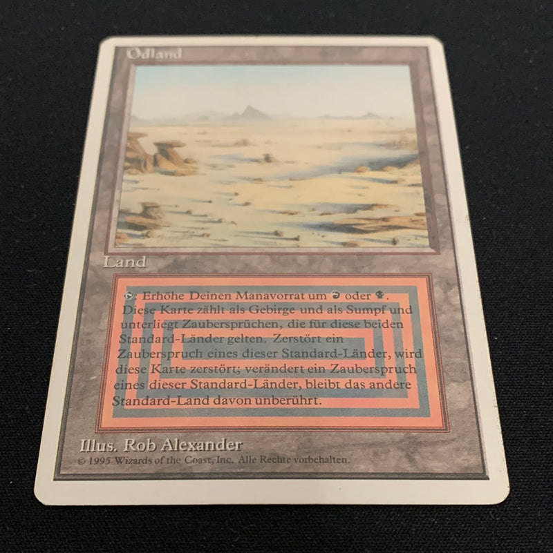 Magic the Gathering Badlands - Foreign White Bordered - German 