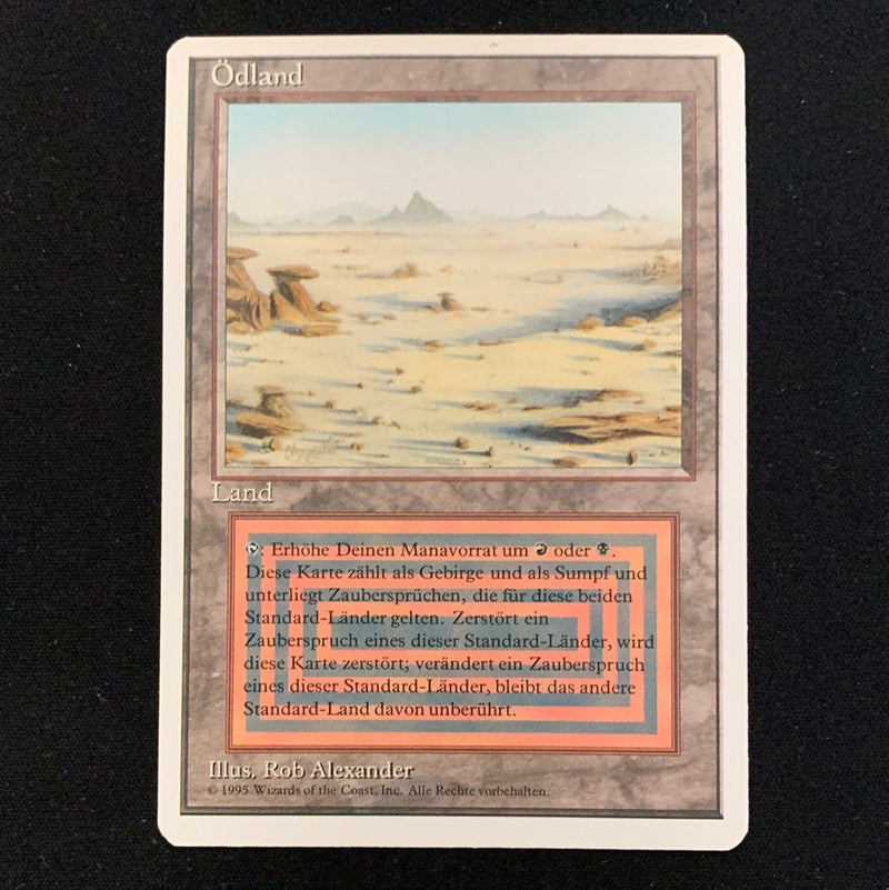 Magic the Gathering Badlands - Foreign White Bordered - German 