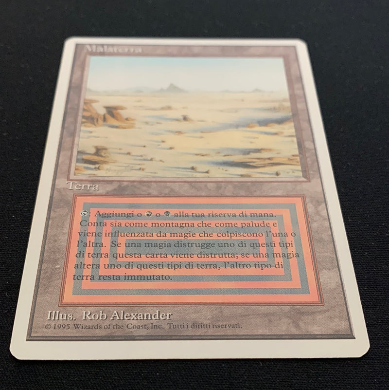 Badlands - Foreign White Bordered - Italian