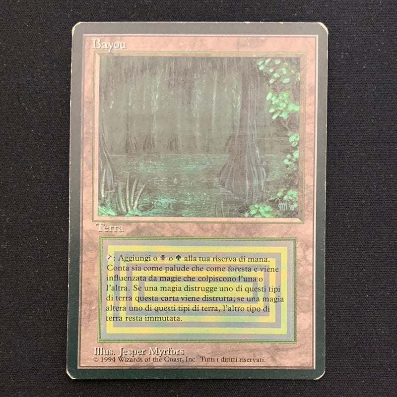 Bayou Foreign Black Bordered Italian Magic: The Gathering