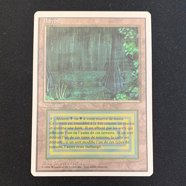 Bayou Foreign White Bordered French Magic: The Gathering