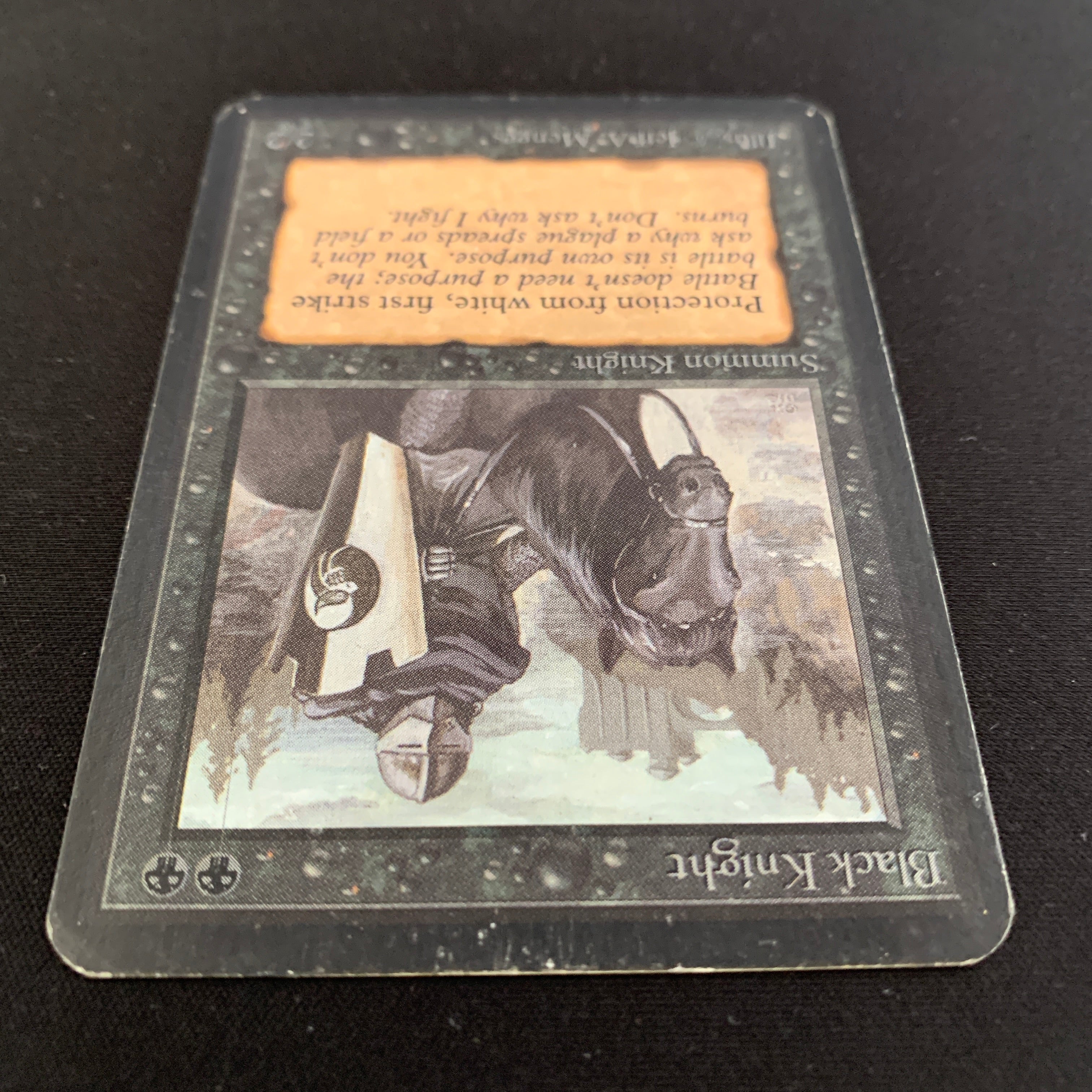 MTG Singles - Black Knight - Alpha - 
