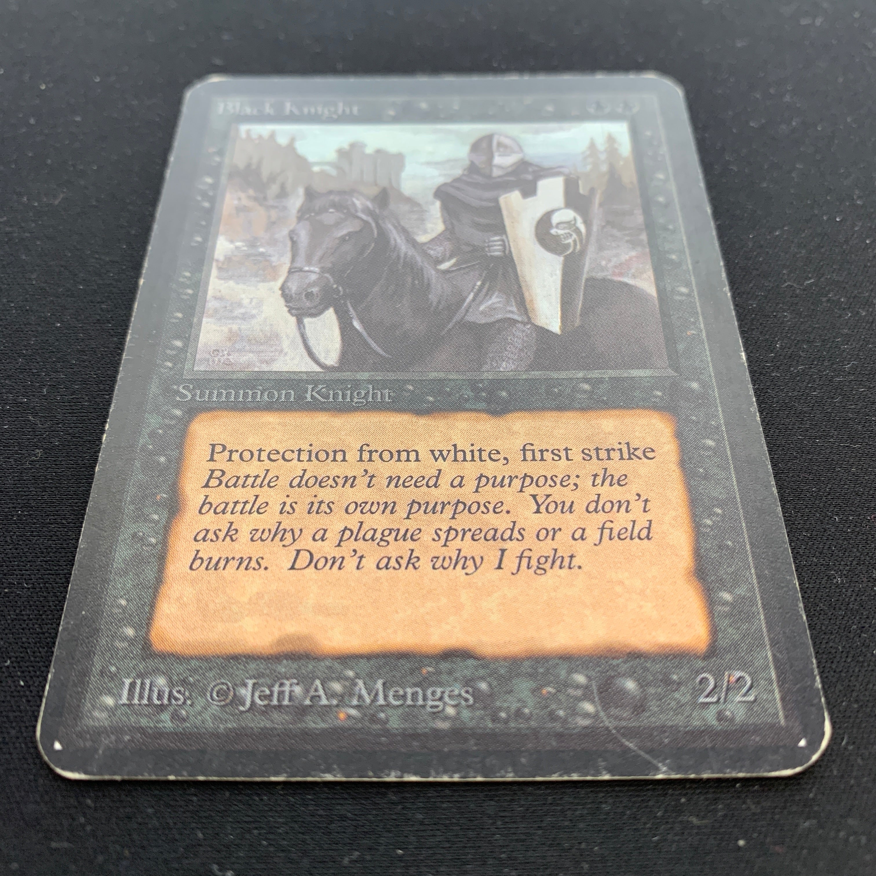 MTG Singles - Black Knight - Alpha - 