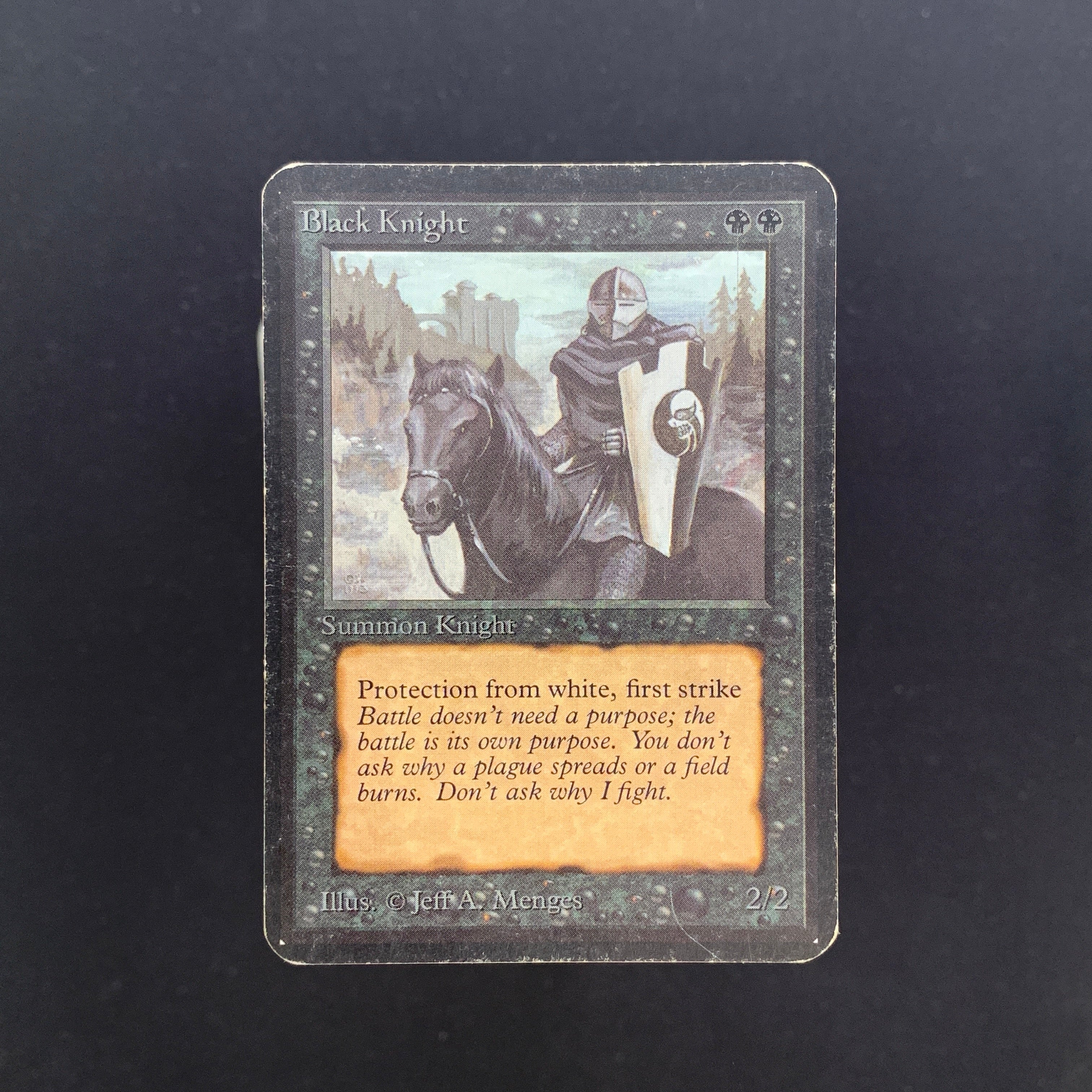 MTG Singles - Black Knight - Alpha - 
