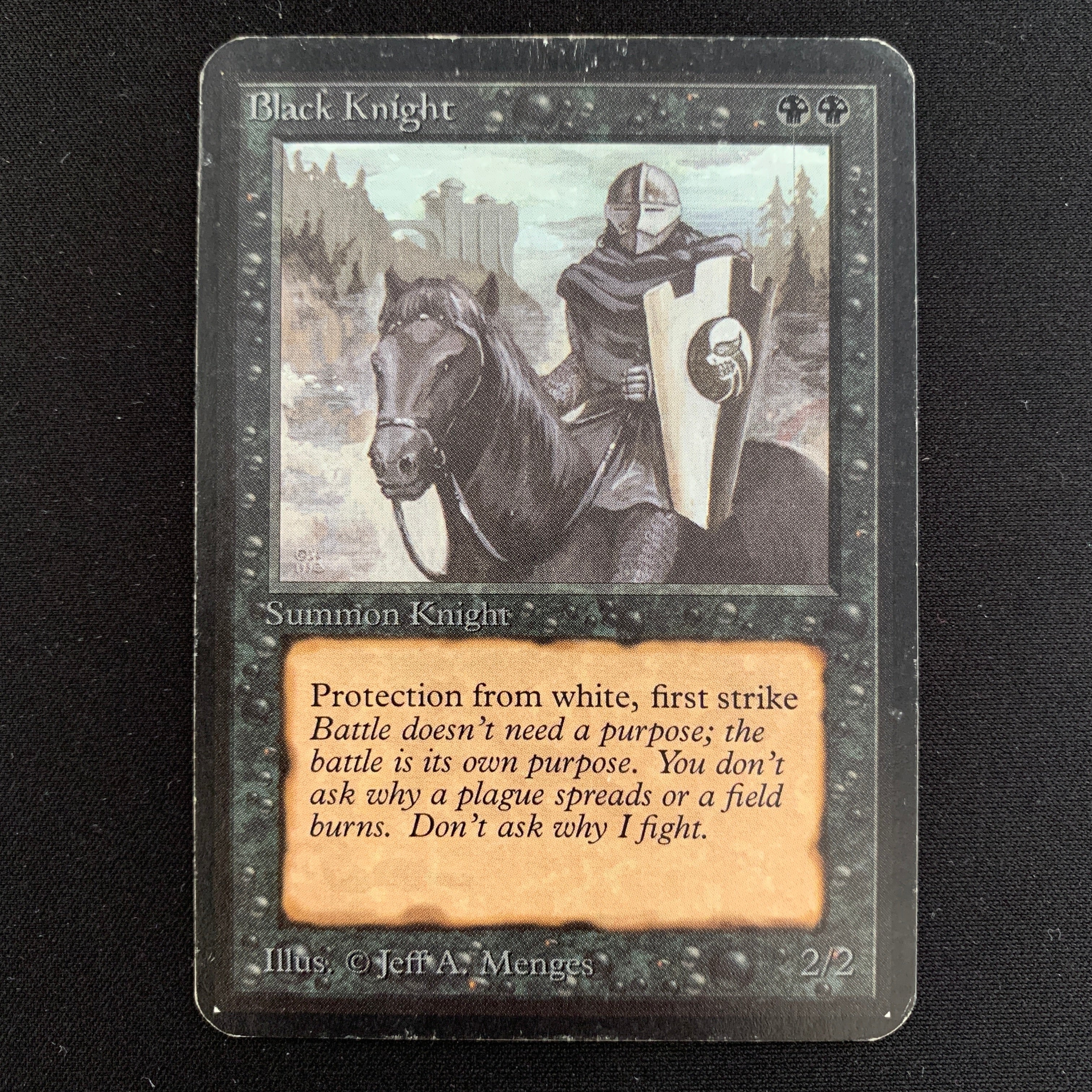 MTG Singles - Black Knight - Alpha - 