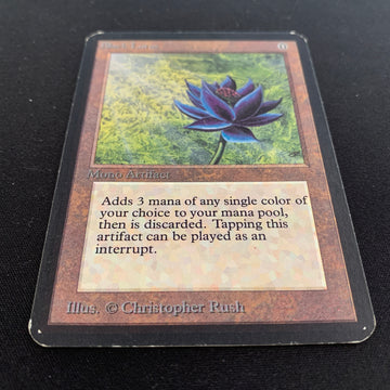 rare black lotus magic card Black Lotus
