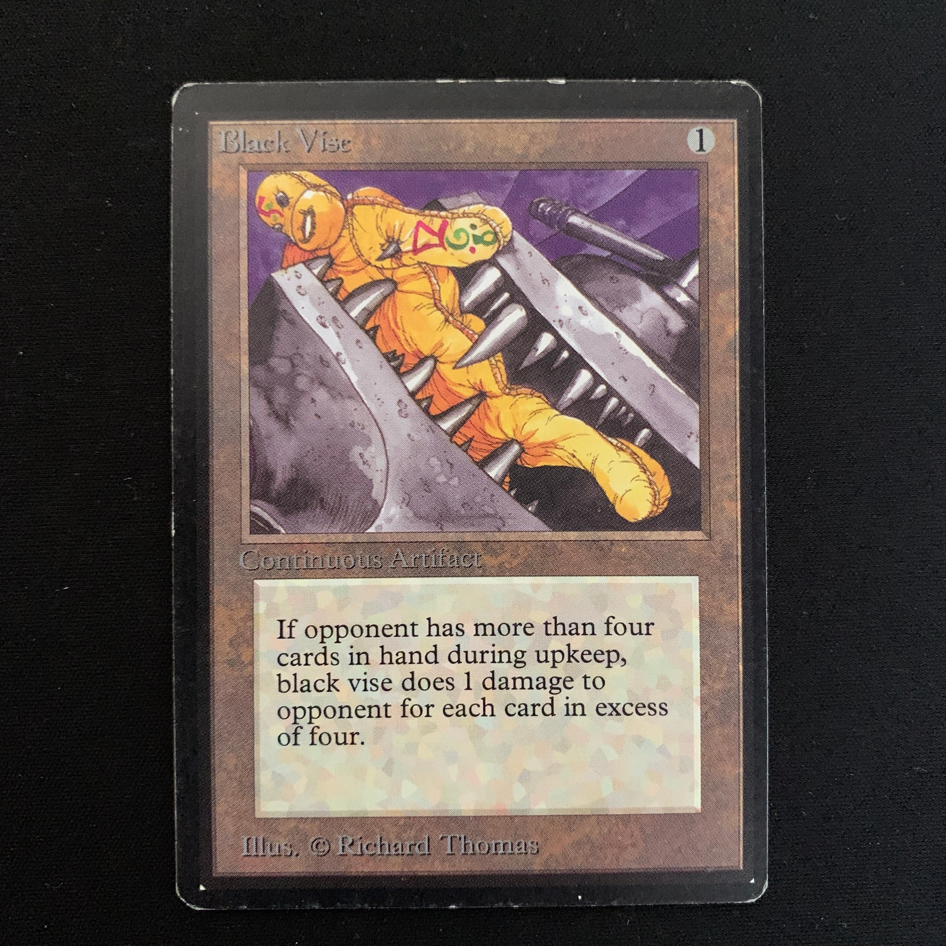 MTG Singles - Black Vise - Beta - 