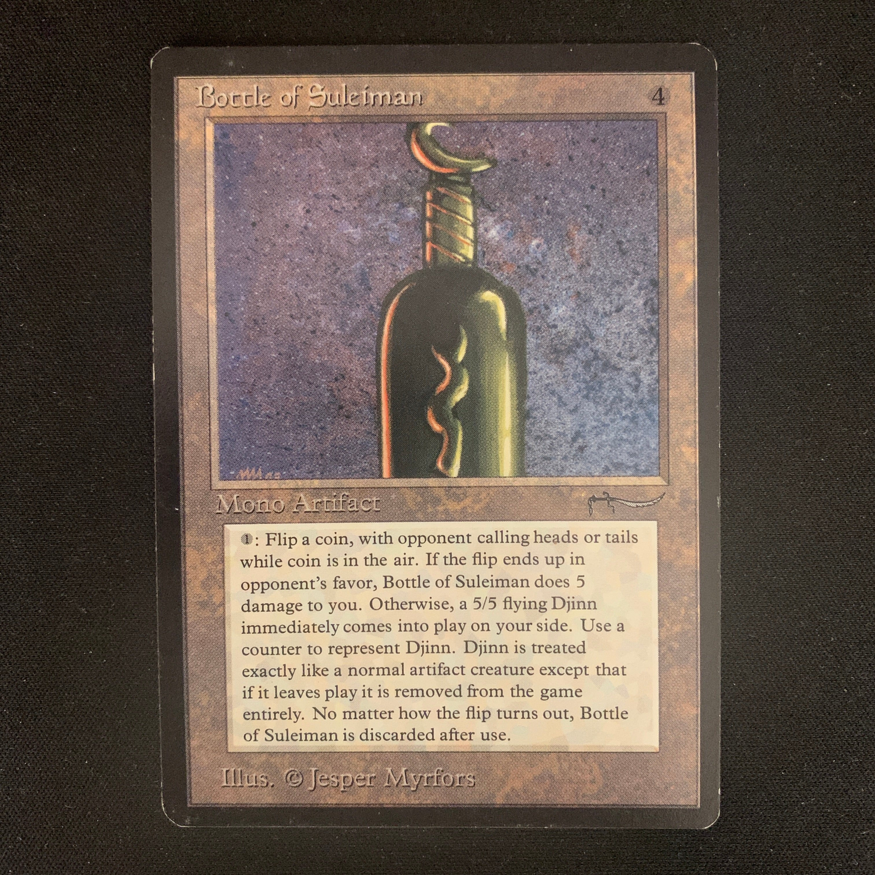 MTG Singles - Bottle of Suleiman - Arabian Nights - 