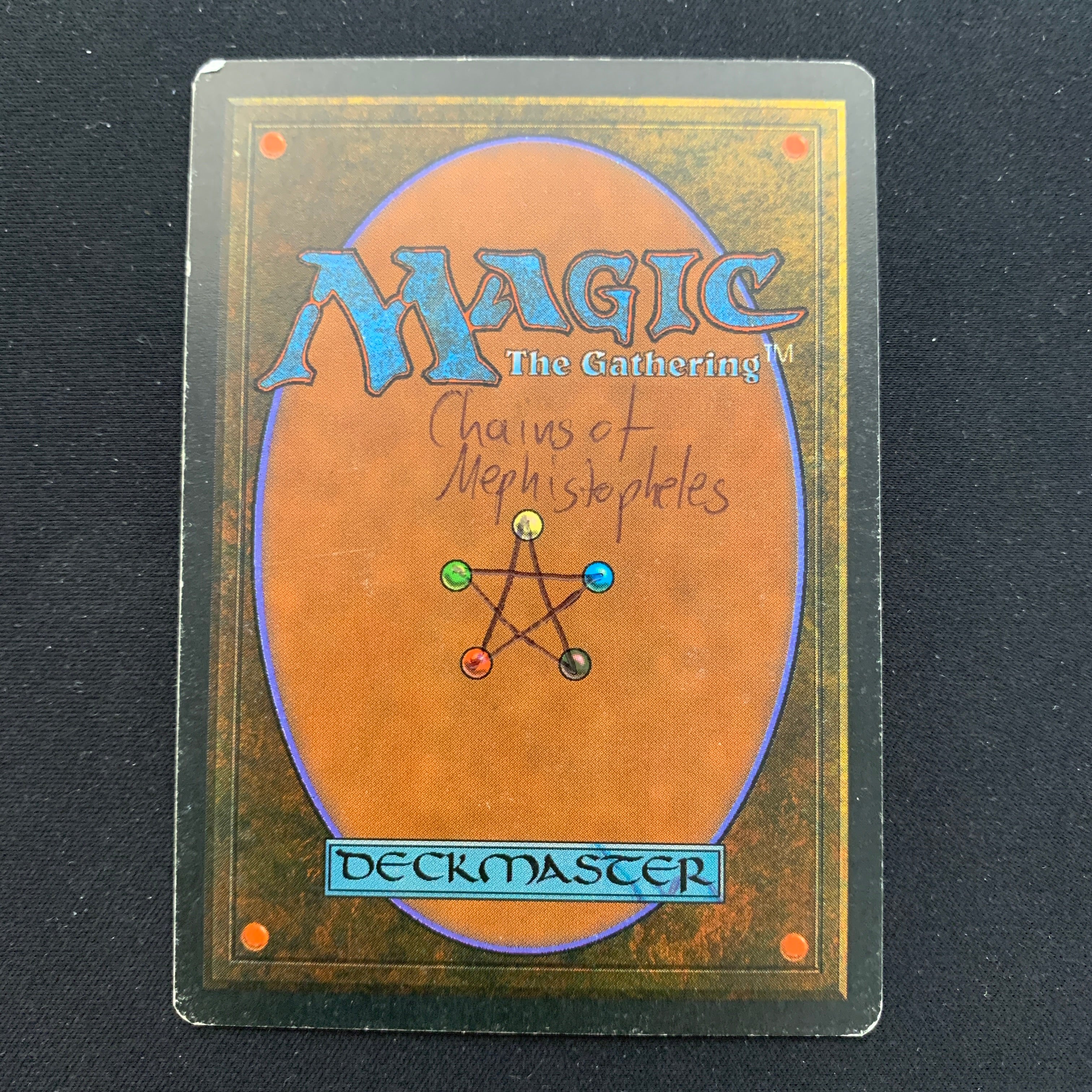 MTG chains of mephistopheles 伊語版 CHAINS OF MEPHISTOPHELES Legends Italian LEG Magic MTG Lightly