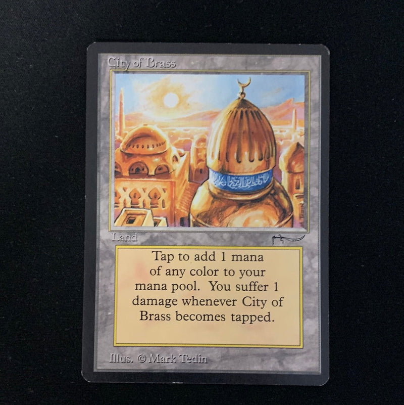 City of Brass Arabian Nights Magic: The Gathering