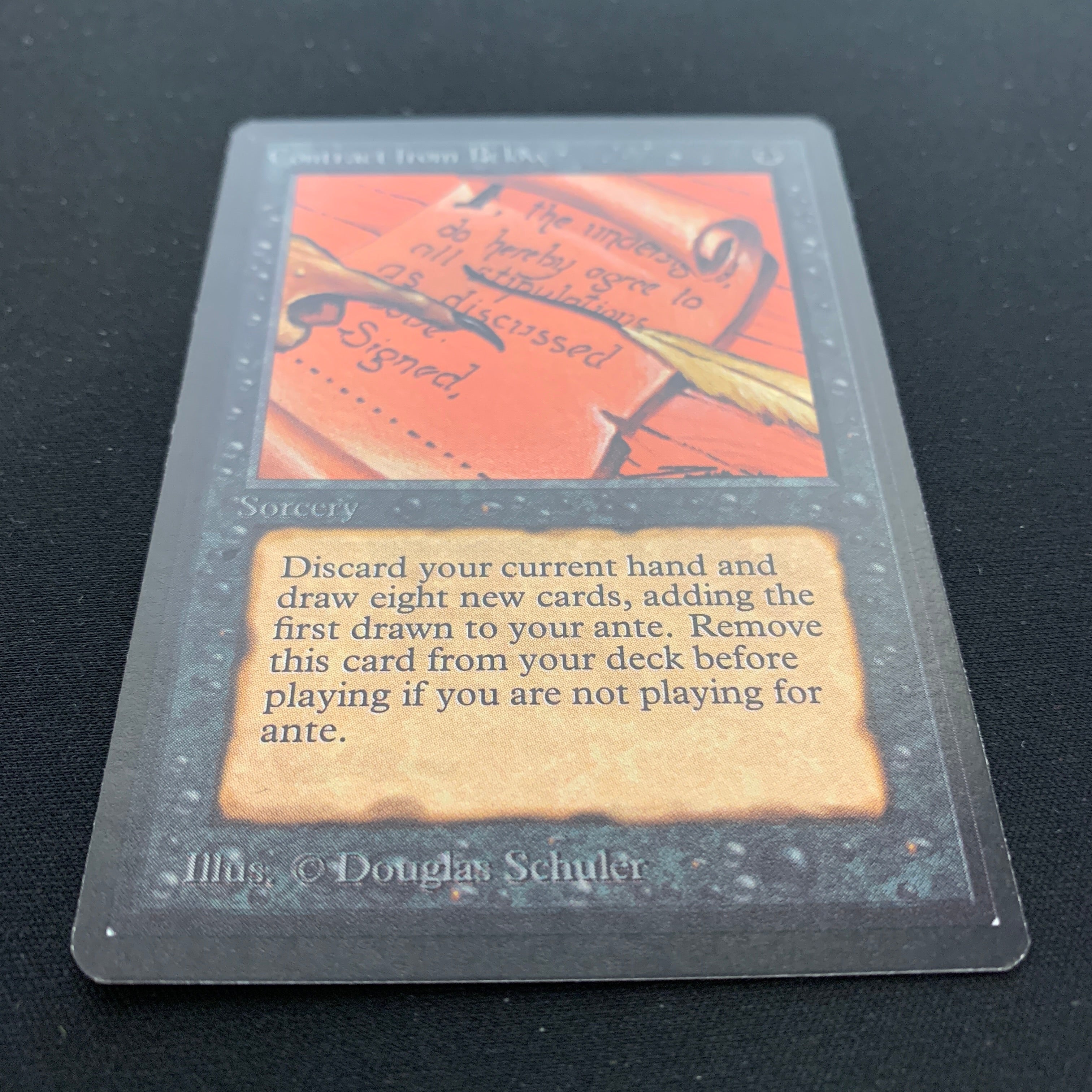 MTG Singles - Contract from Below - Beta - 