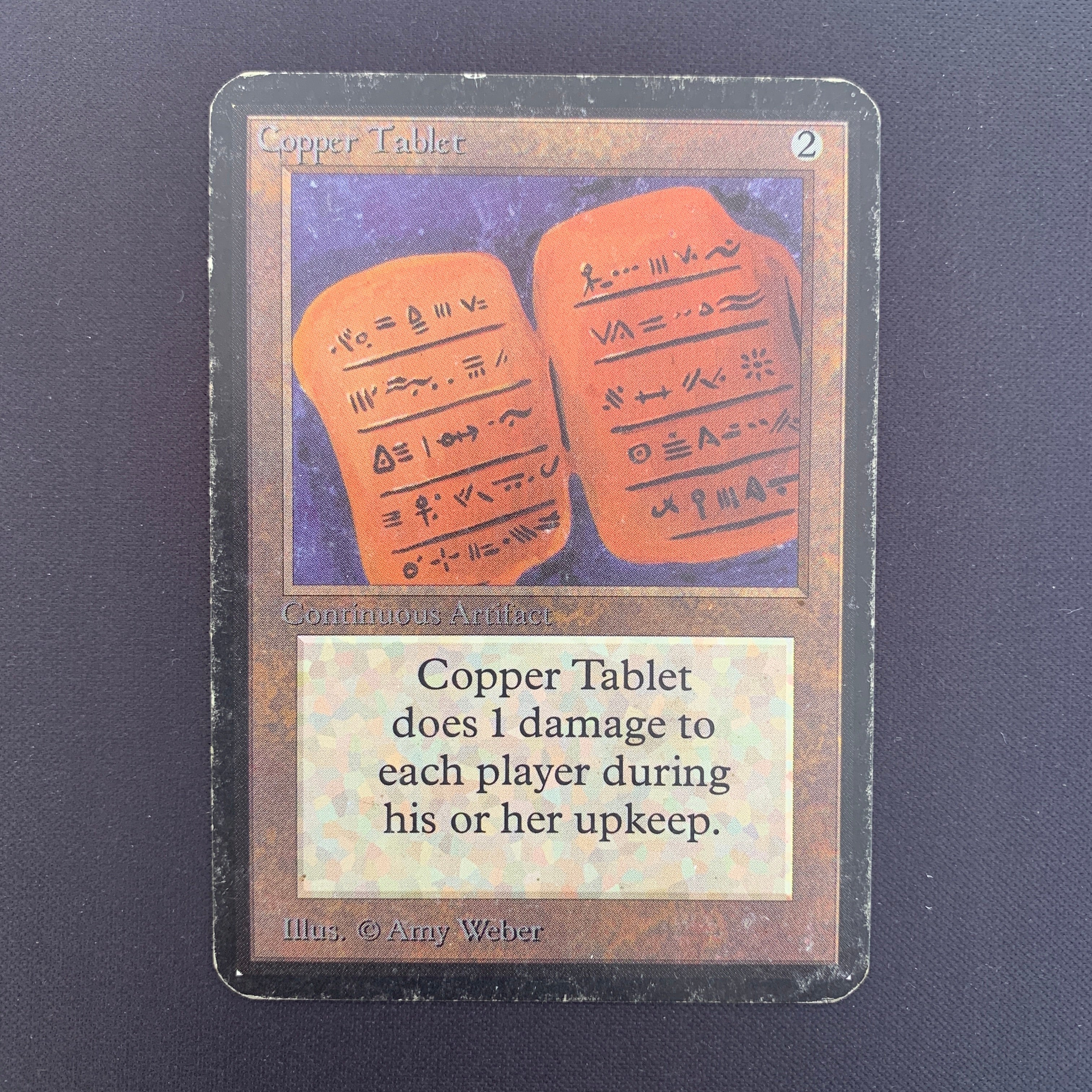 MTG Singles - Copper Tablet - Alpha - 