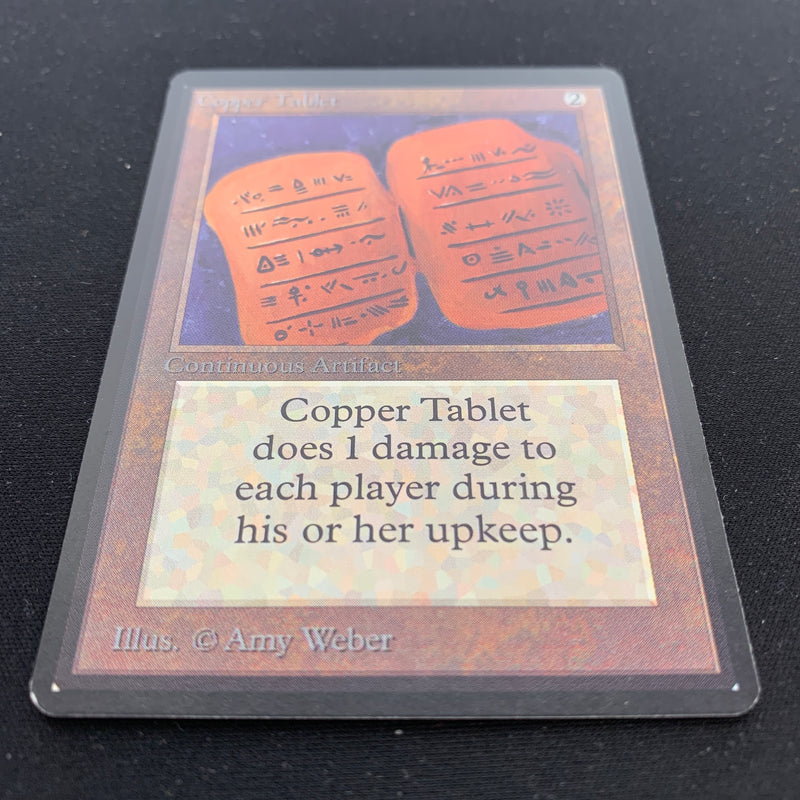 Magic the Gathering Copper Tablet - Beta 