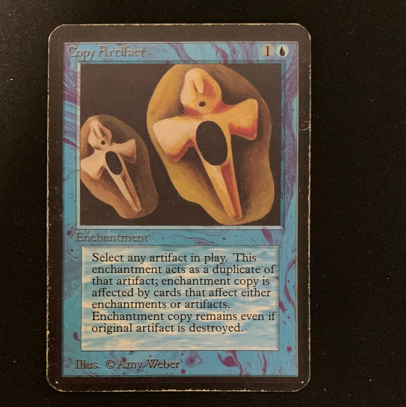 Magic the Gathering Copy Artifact - Alpha 