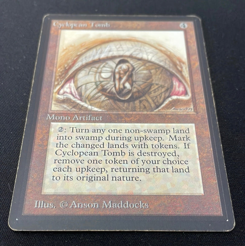 Magic the Gathering Cyclopean Tomb - Beta 