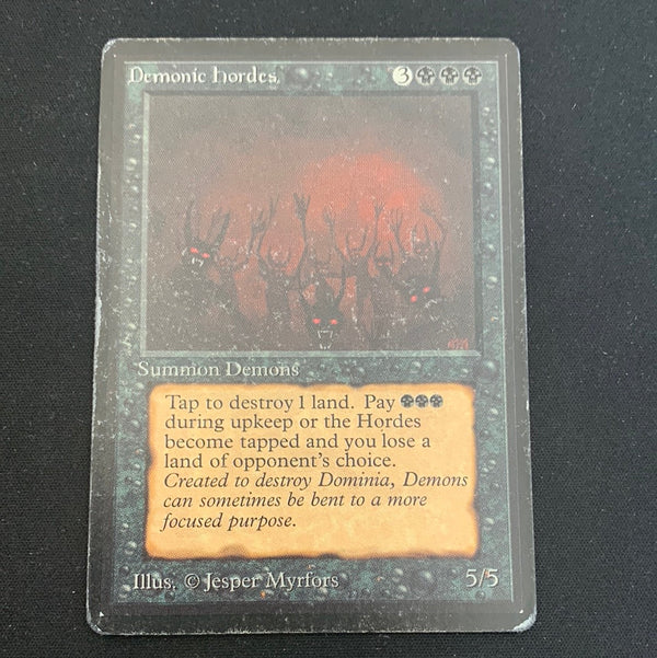 Demonic Hordes Beta Magic: The Gathering