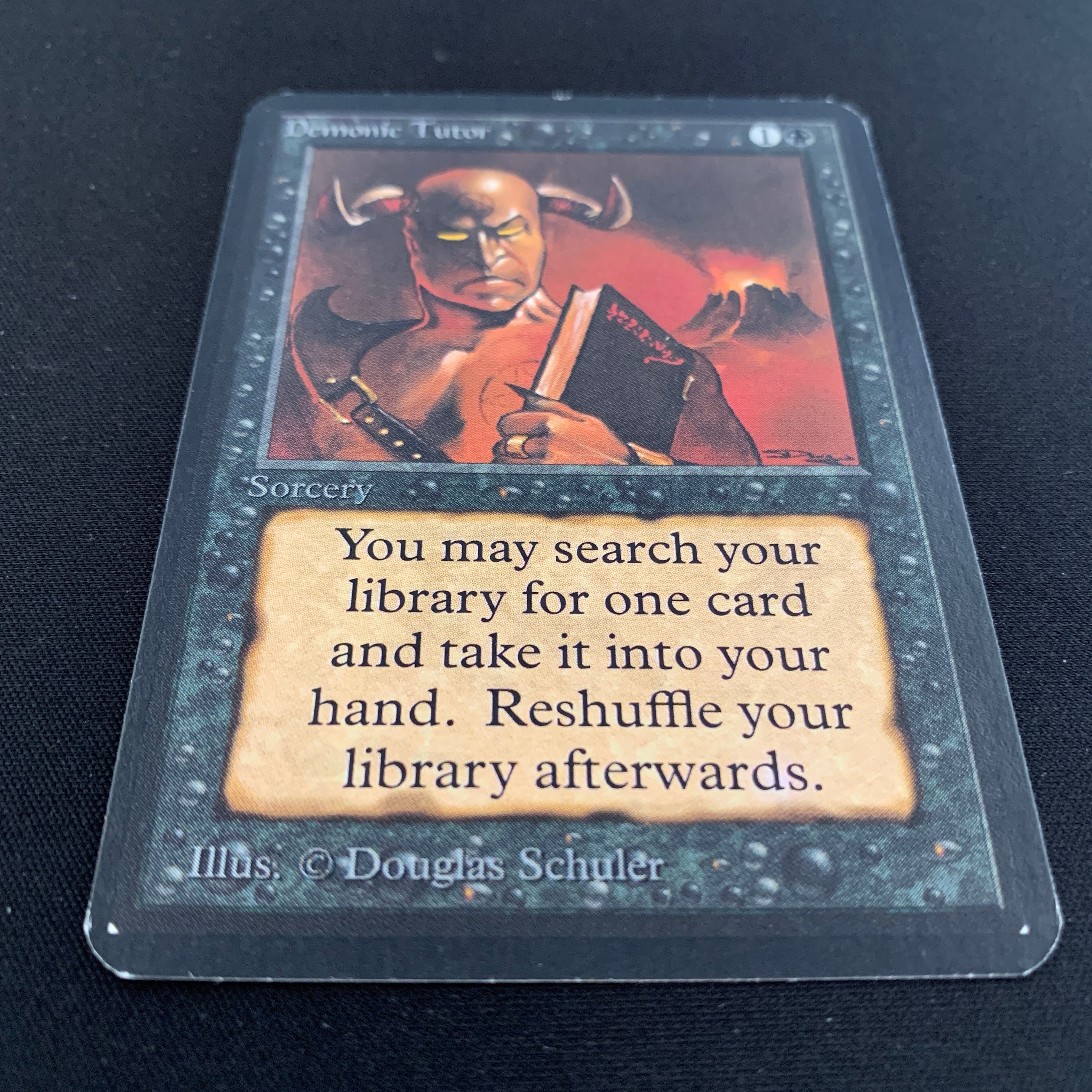MTG Singles - Demonic Tutor - Alpha - 