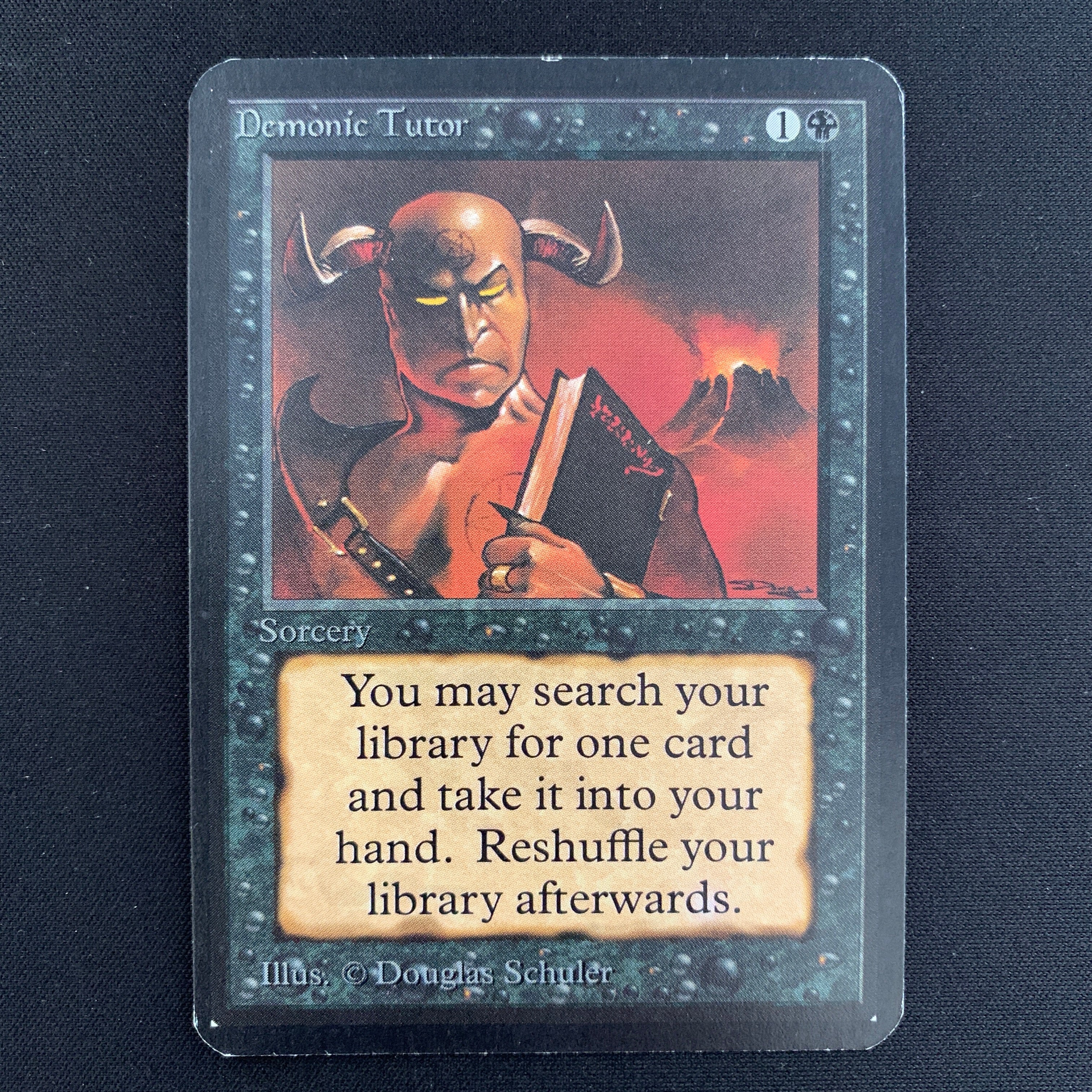 MTG Singles - Demonic Tutor - Alpha - 