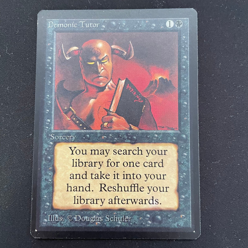 Magic the Gathering Demonic Tutor - Beta 