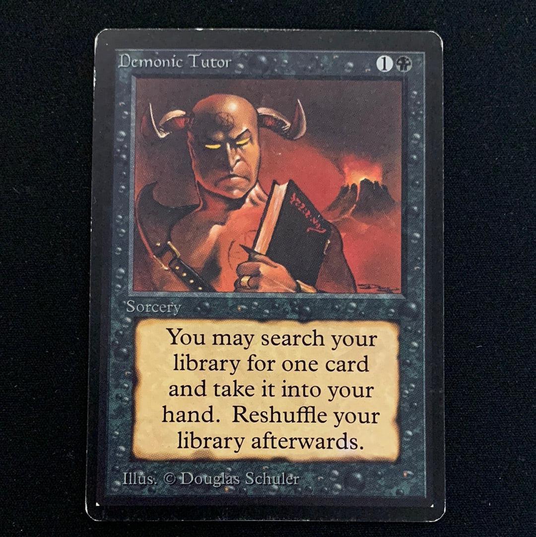 MTG Singles - Demonic Tutor - Beta - 
