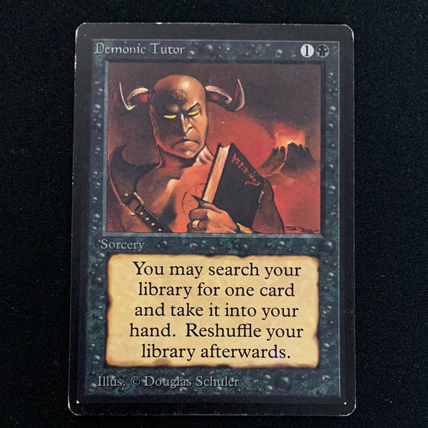 Demonic Tutor Beta Magic: The Gathering