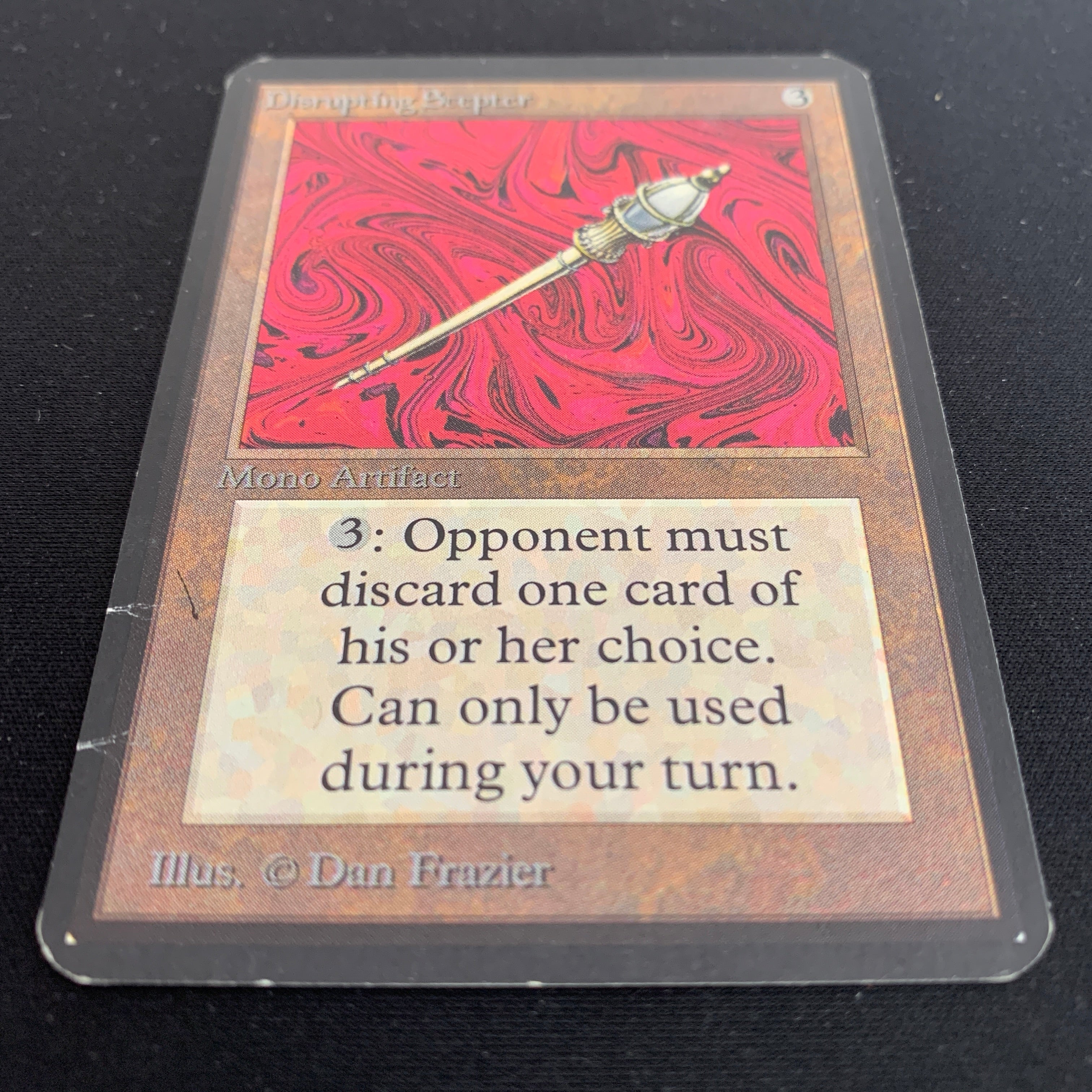 MTG Singles - Disrupting Scepter - Alpha - 