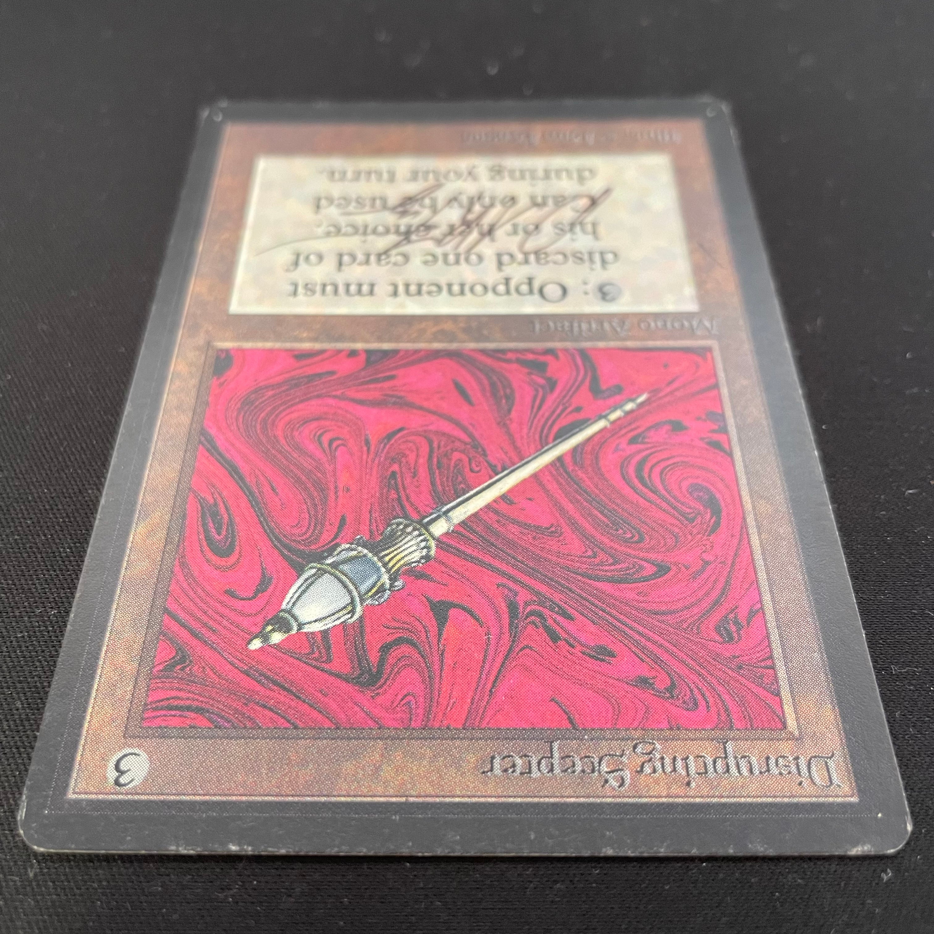 MTG Singles - Disrupting Scepter - Beta - 