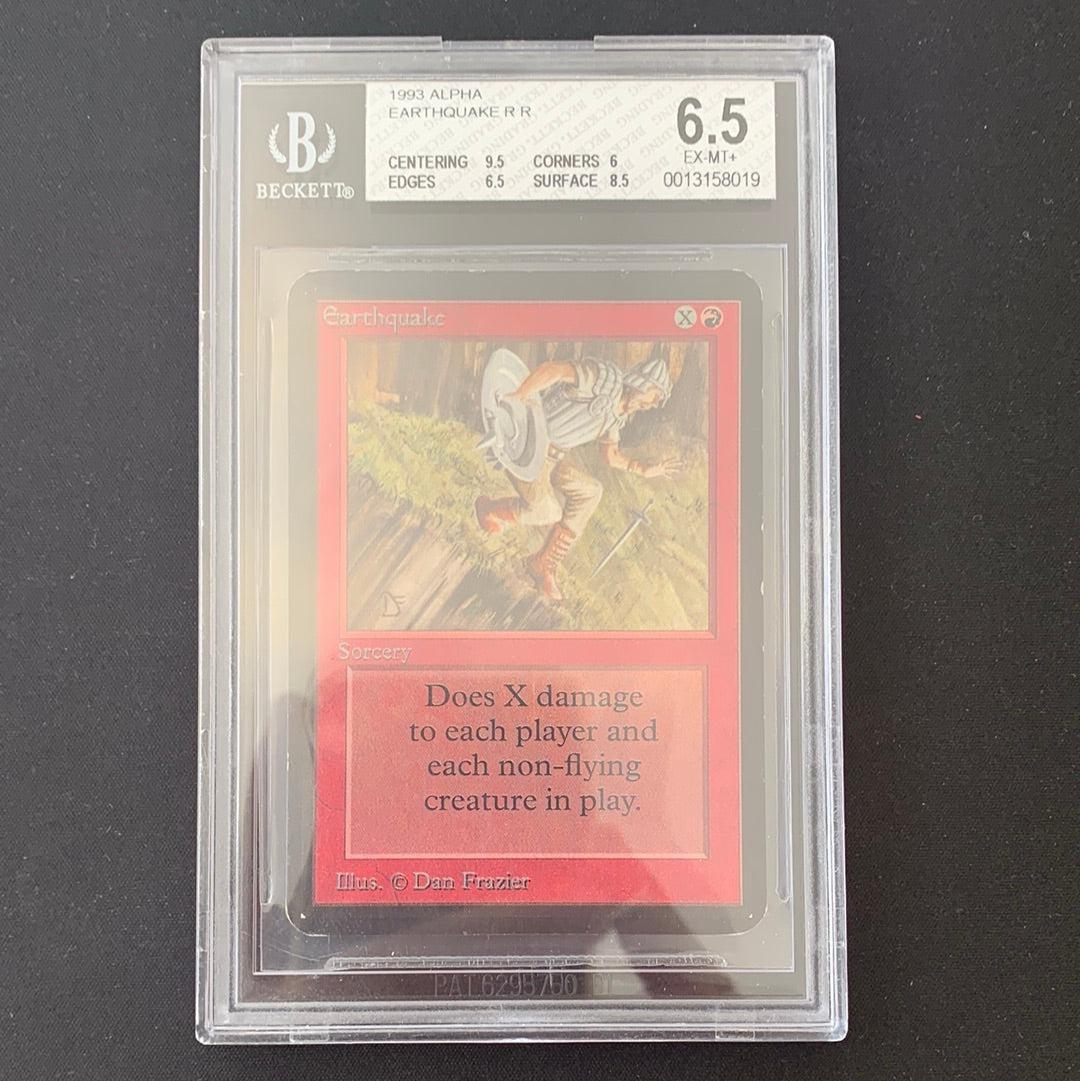 MTG Singles - Earthquake - Alpha - 