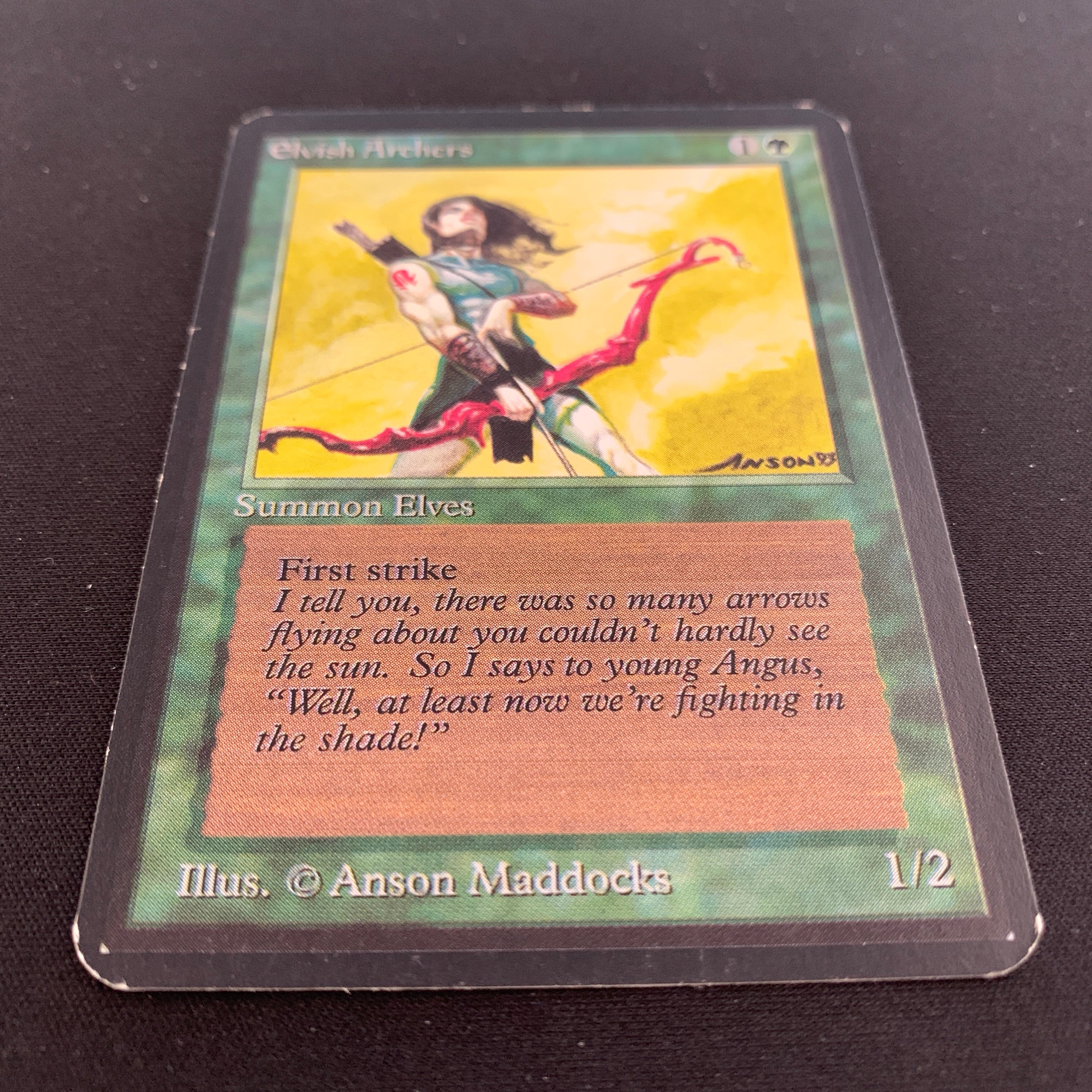 MTG Singles - Elvish Archers - Alpha - 