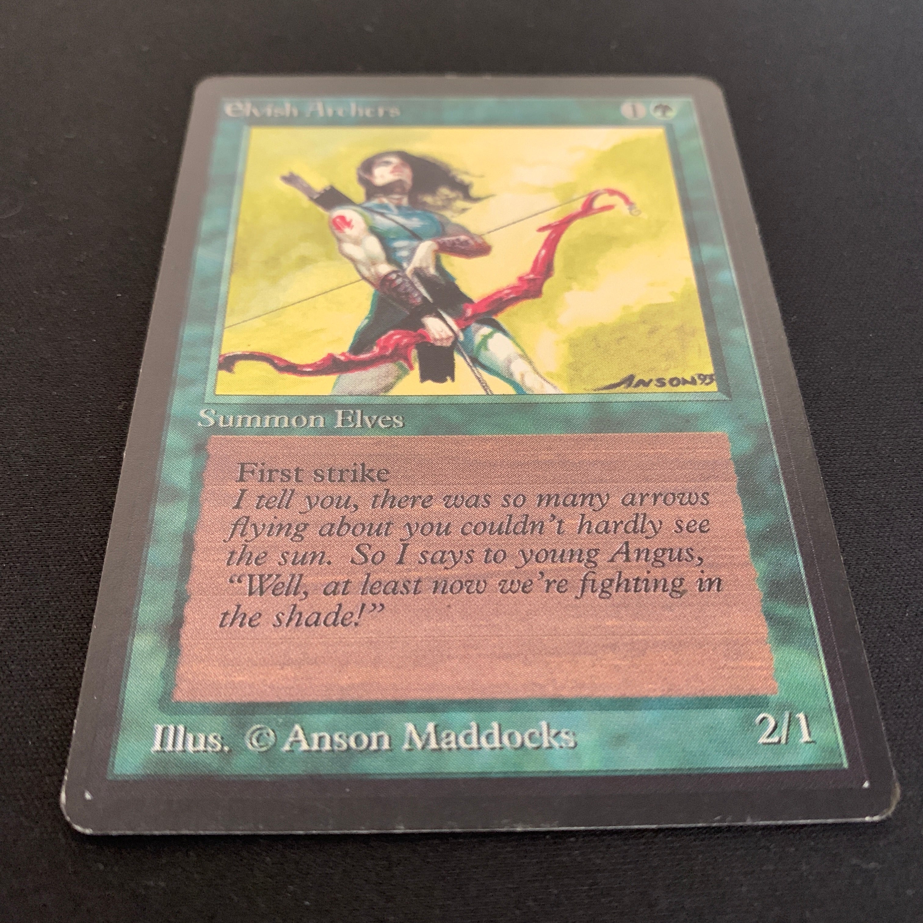 MTG Singles - Elvish Archers - Beta - 
