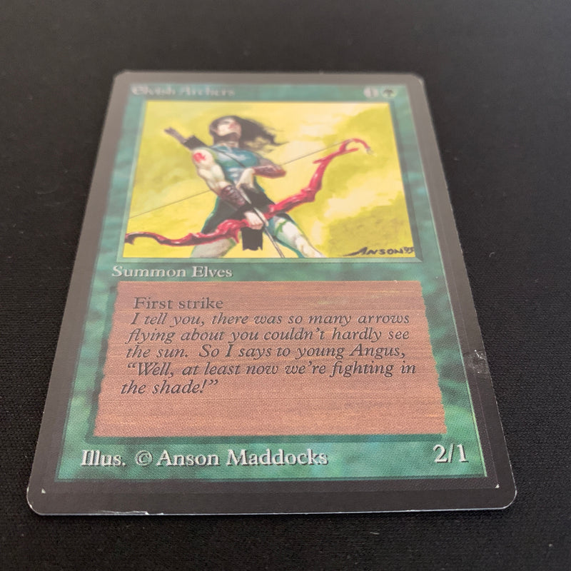 Magic the Gathering Elvish Archers - Beta 