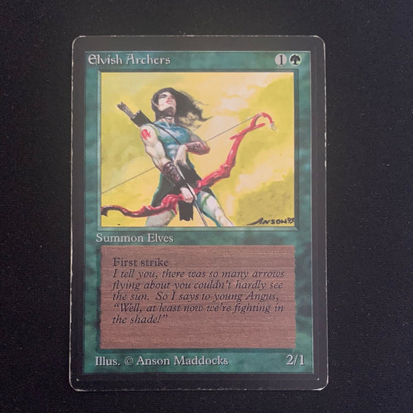 Elvish Archers Beta Magic: The Gathering